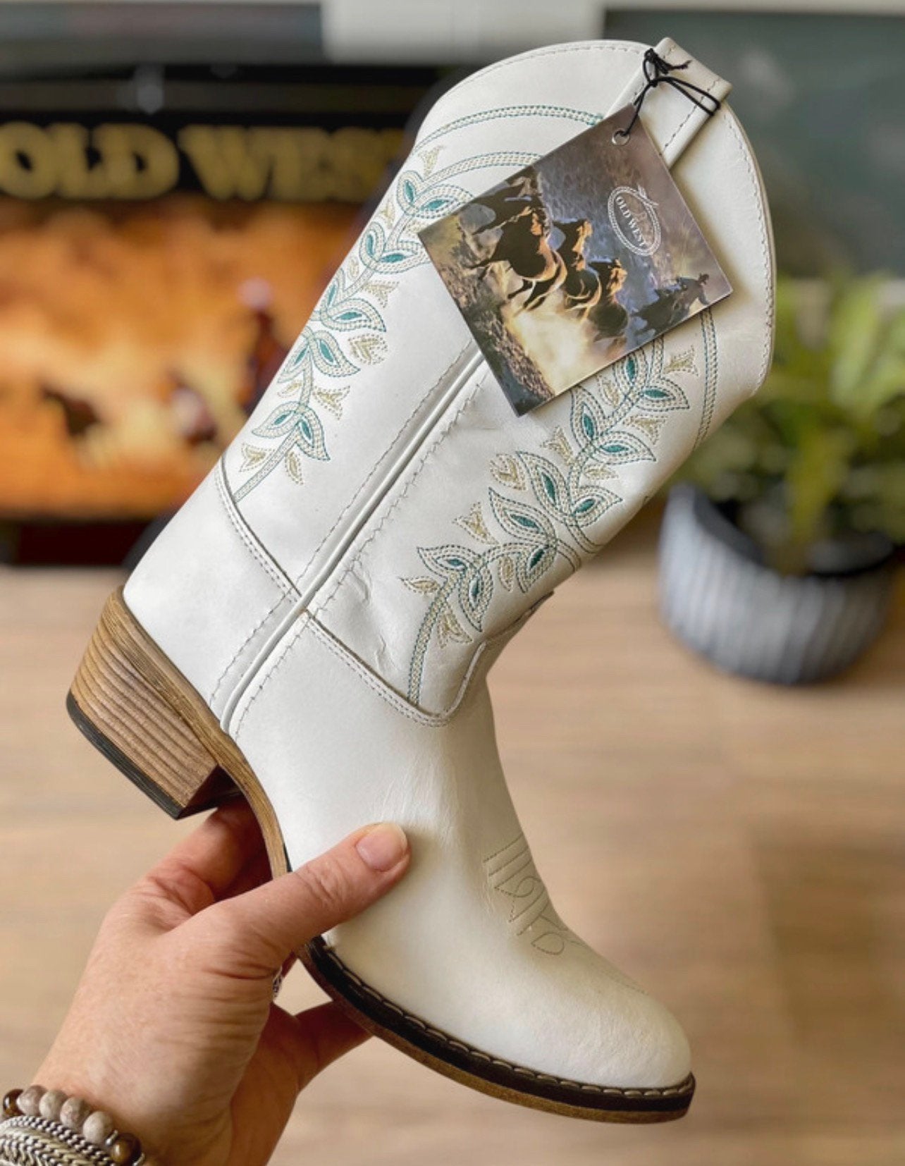 35 Meisjes kinder cowboy western laarzen echt leder wit, Info@lunamex.com, Lunamex Trading, Meisje, Nieuw