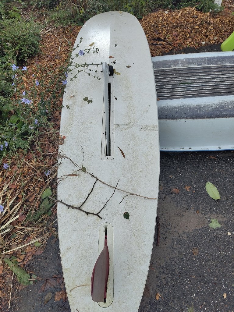 Windsurfplank F2 Comet, Watersport en Boten, Windsurfen, Ophalen, Gebruikt, Met mast, F2