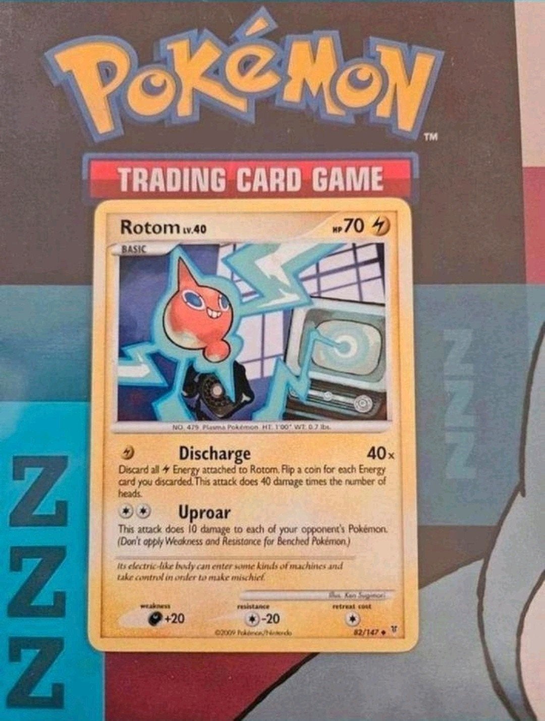 Rotom 82/147 Platinum Supreme Victors pokemon kaart, Ophalen of Verzenden, Gebruikt, Losse kaart