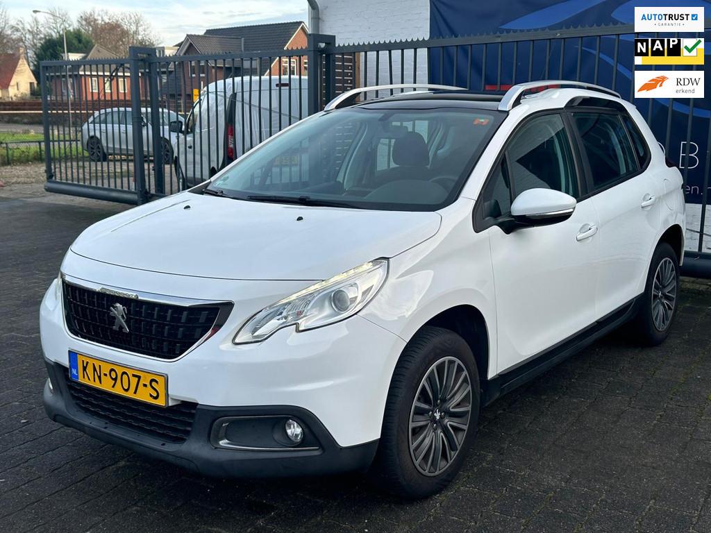 Peugeot 2008 1.2 PureTech Blue Lion / GLAZENDAK / TREKHAAK /, Voorwielaandrijving, Origineel Nederlands, Bedrijf, Handgeschakeld