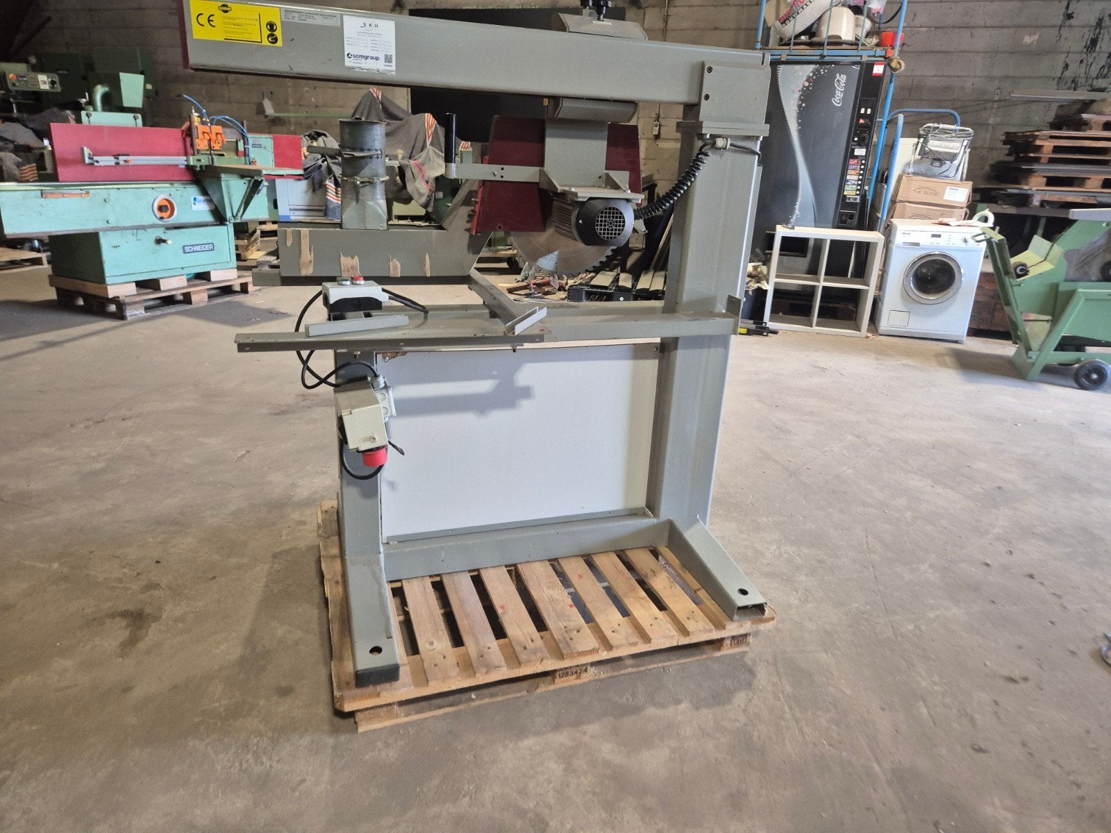 radiaalzaag harwi h625 hollandse degelijkheid, Doe-het-zelf en Verbouw, Ophalen of Verzenden, 1200 watt of meer, Cirkelzaag, 70 mm of meer