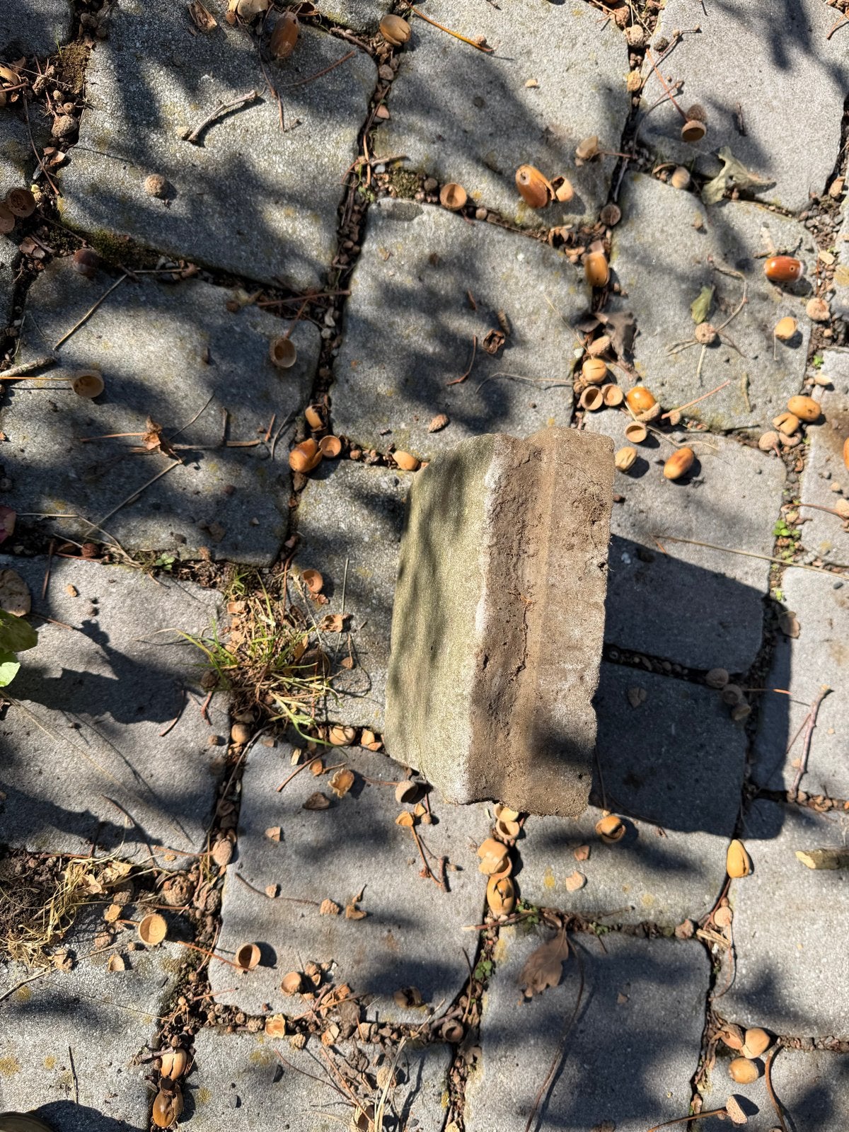 Gratis: Gebruikte betonnen klinkers voor terras of pad, Gebruikt, Klinkers, Ophalen of Verzenden, 10 m² of meer