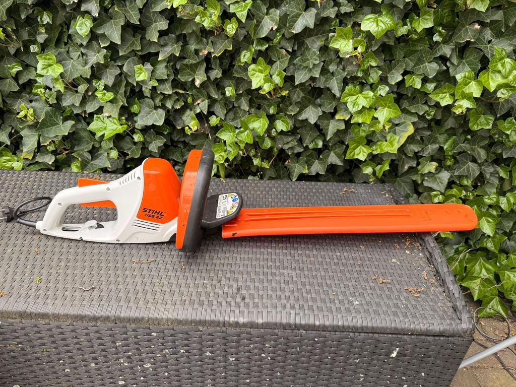Stihl hse 42 heggeschaar 50cm, Ophalen, Gebruikt, Elektrisch