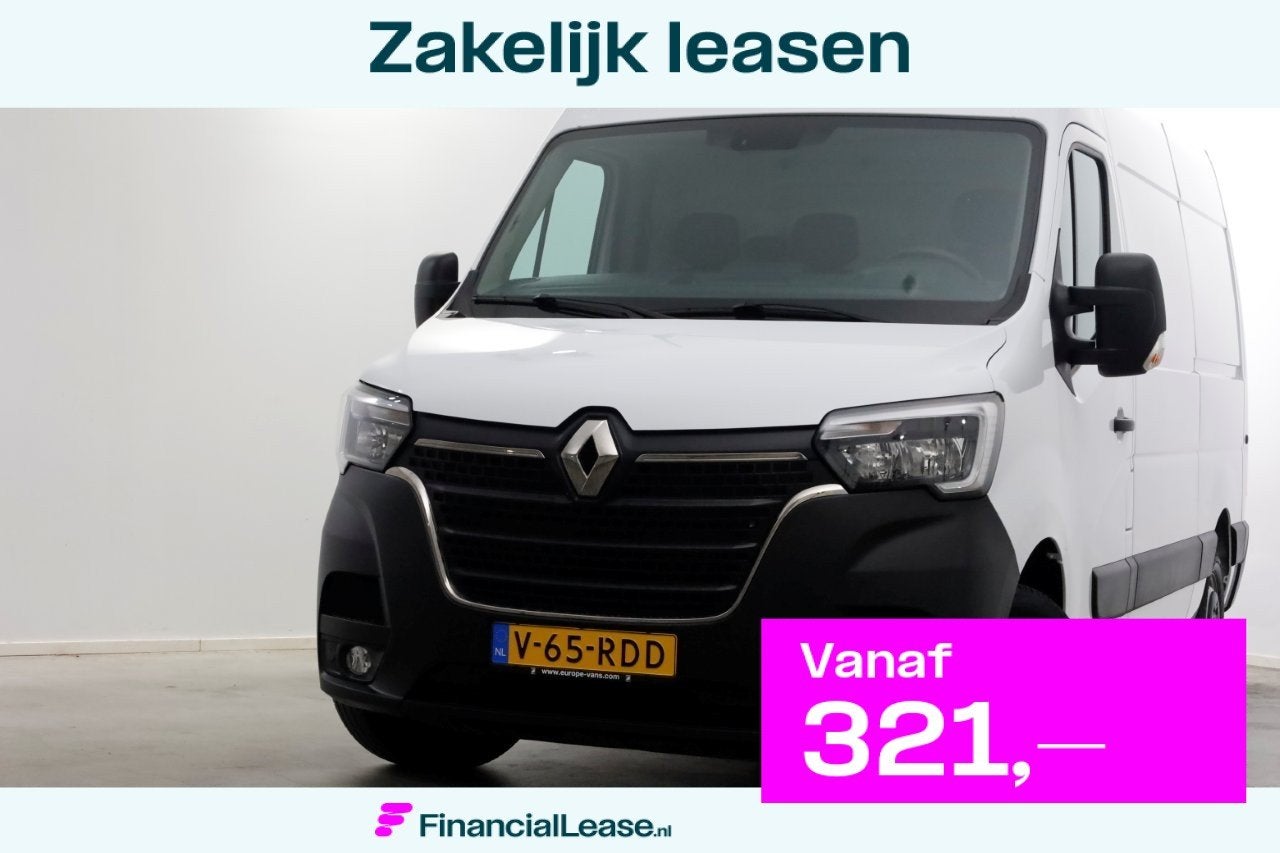 Renault Master T33 2.3 dCi 135pk L2H2 Comfort Airco/Cruise C, Voorwielaandrijving, Dealer onderhouden, 136 pk, Gebruikt
