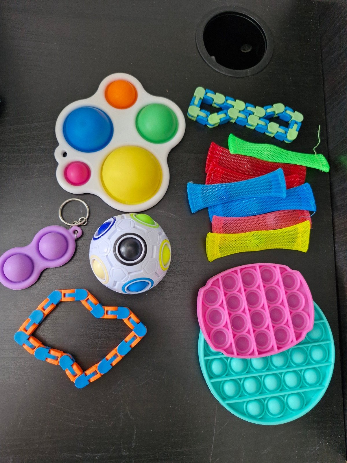 Fidget toys, Ophalen