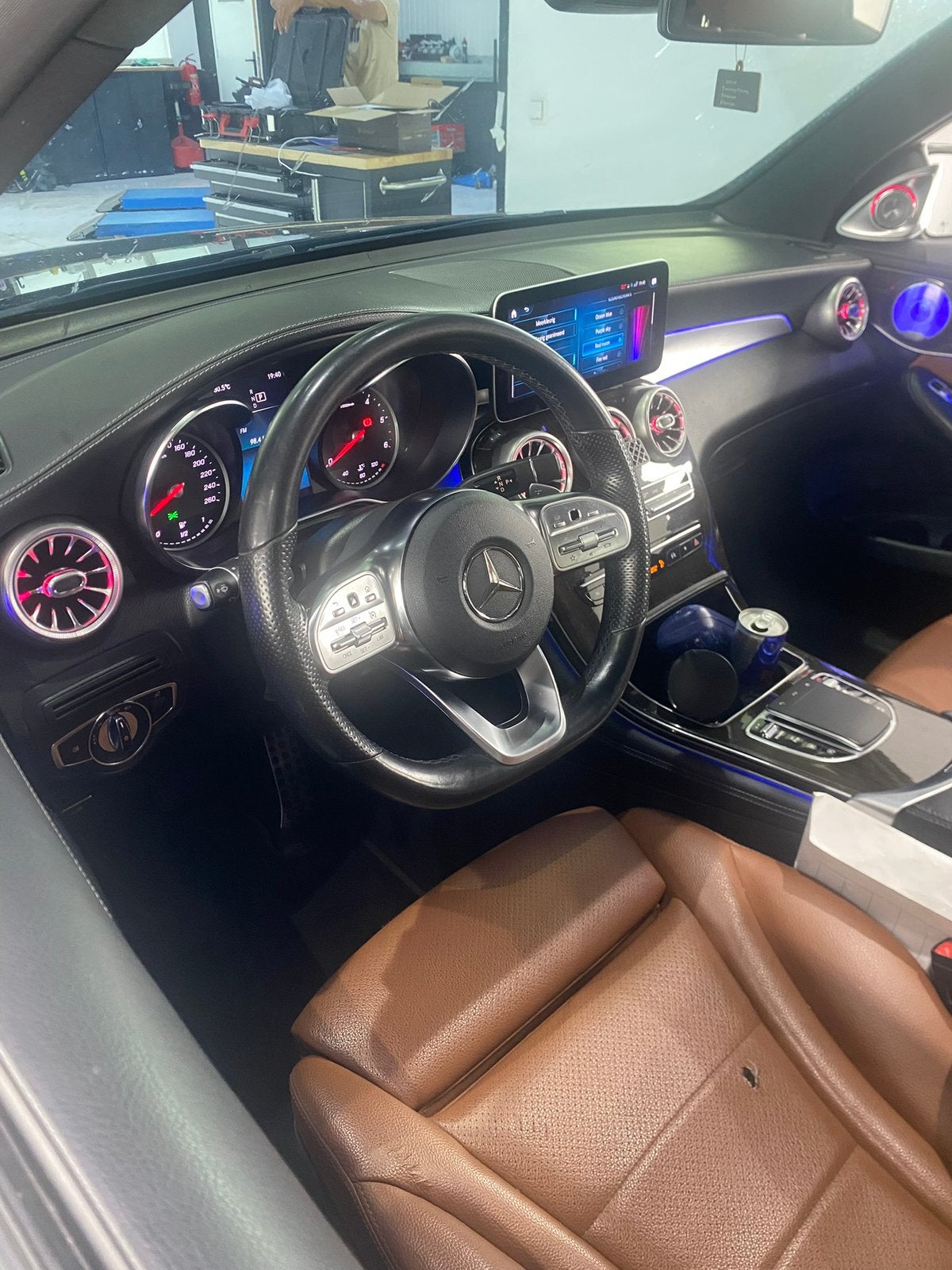 Mercedes-Benz GLC Coupé 220 d 194pk 4MATIC 9G-TRONIC 2019, Auto's, Automaat, 4 cilinders, Bruin, 2500 kg