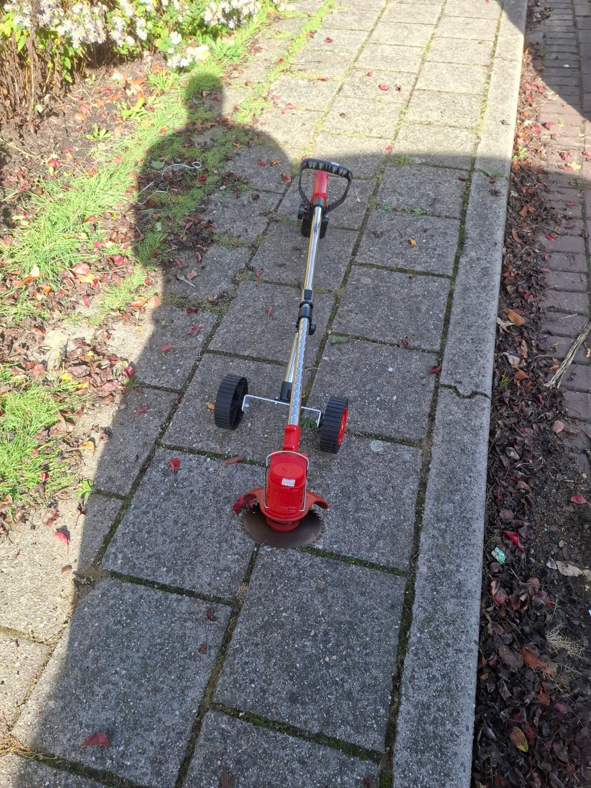 onkruid maaier, Tuin en Terras, Ophalen, Zo goed als nieuw, Elektrisch