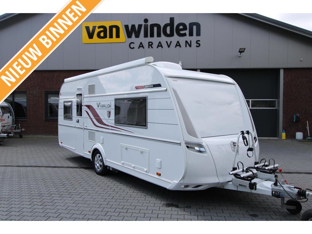 Tabbert Vivaldi 550 E2.3 ThuleLuifel-Airco-Mover, Caravans en Kamperen, Rondzit, Tabbert, Bedrijf, Kachel