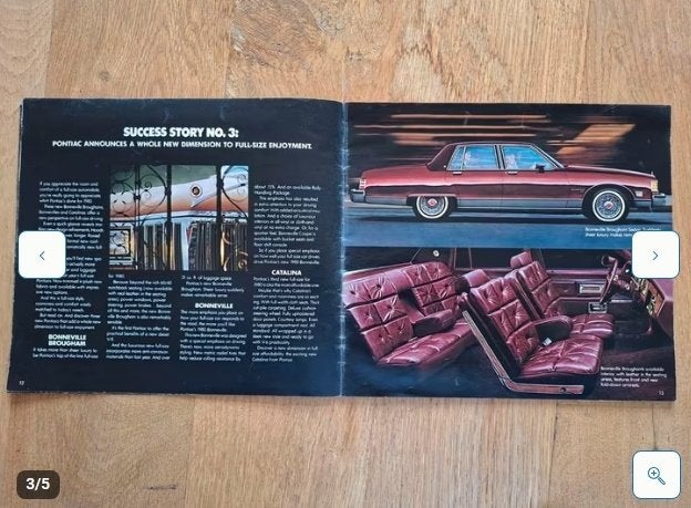 Pontiac Brochure 1980 - 38 pagina\'s, Ophalen of Verzenden, Gebruikt