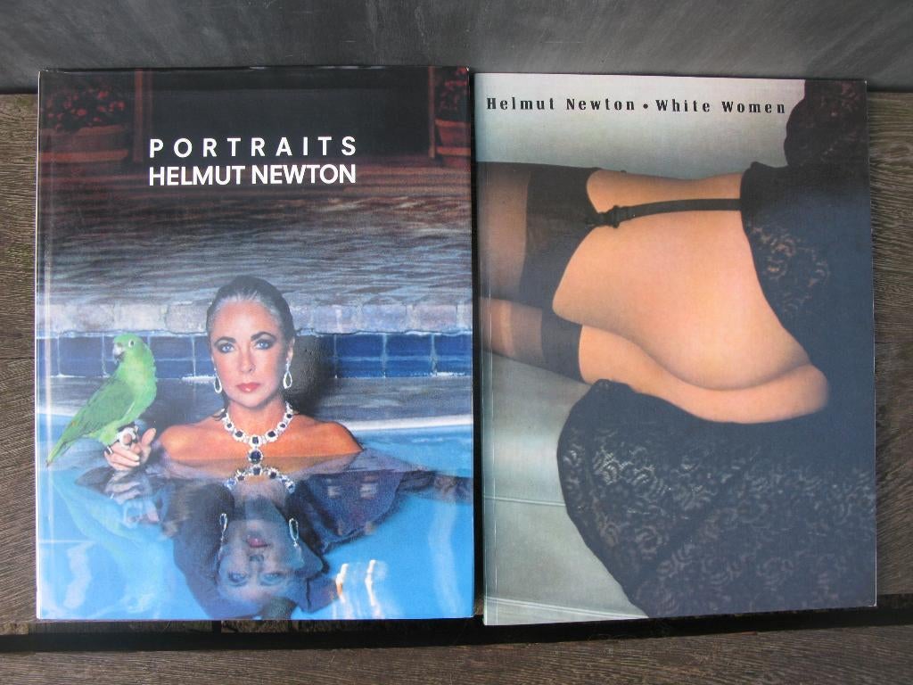 2X KUNSTBOEK HELMUT NEWTON FOTOGRAAF, Helmut Newton, Ophalen of Verzenden, Gelezen, Fotografen