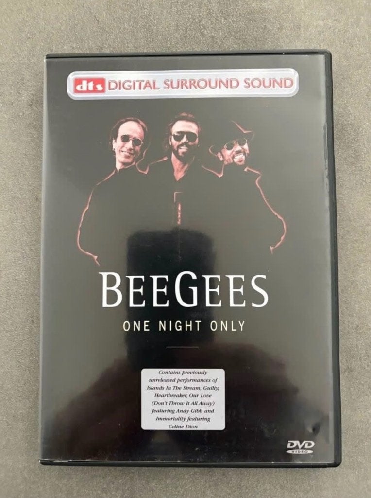 Bee Gees - One Night Only, leuke concert dvd in prima staat, Alle leeftijden, Ophalen of Verzenden, Zo goed als nieuw, Concert