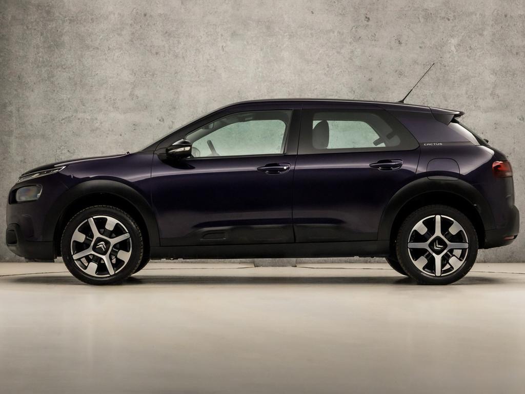 Citroën C4 Cactus 1.2 PureTech Shine (APPLE CARPLAY, GROOT, Auto's, Citroën, Voorwielaandrijving, Stof, Bedrijf, Handgeschakeld
