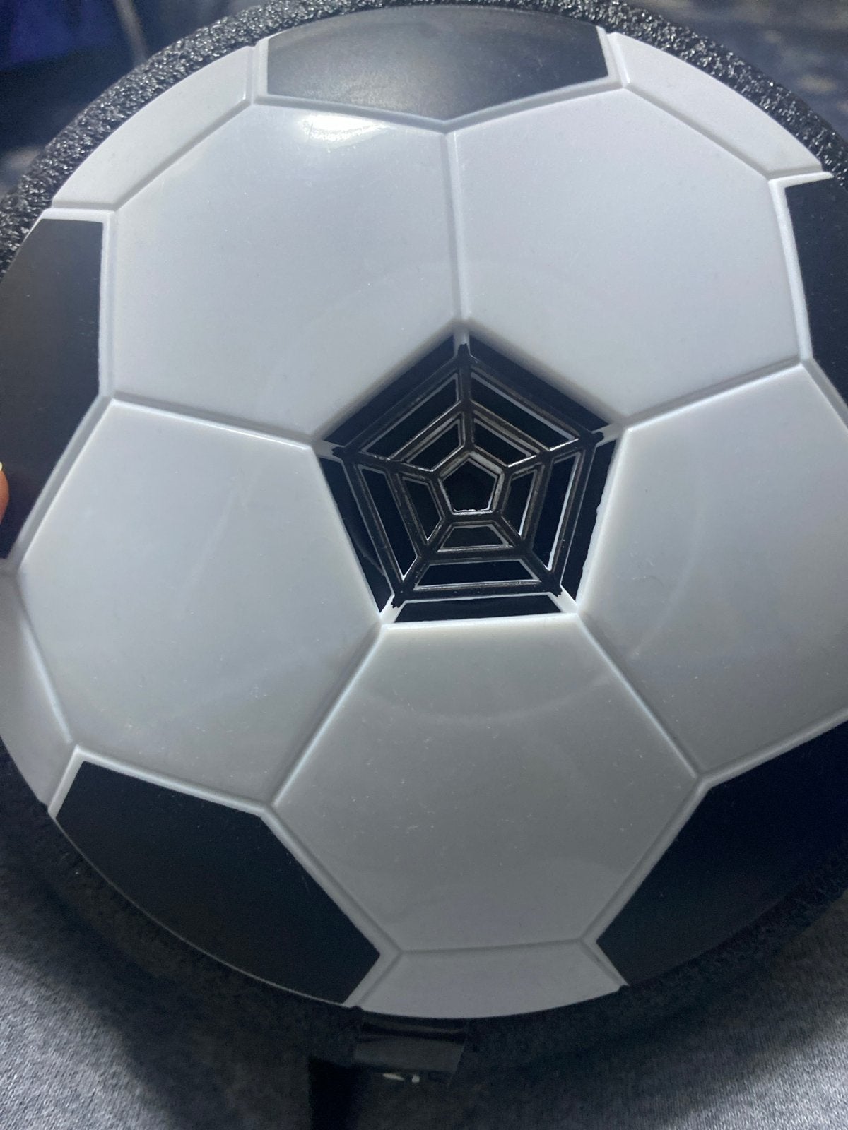 Hover voetbal - Indoor voetbal met LED verlichting, Ophalen of Verzenden, Zo goed als nieuw, Jongen of Meisje