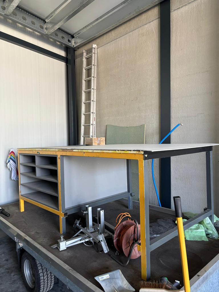 Werktafel/werkbank, Ophalen, Gebruikt