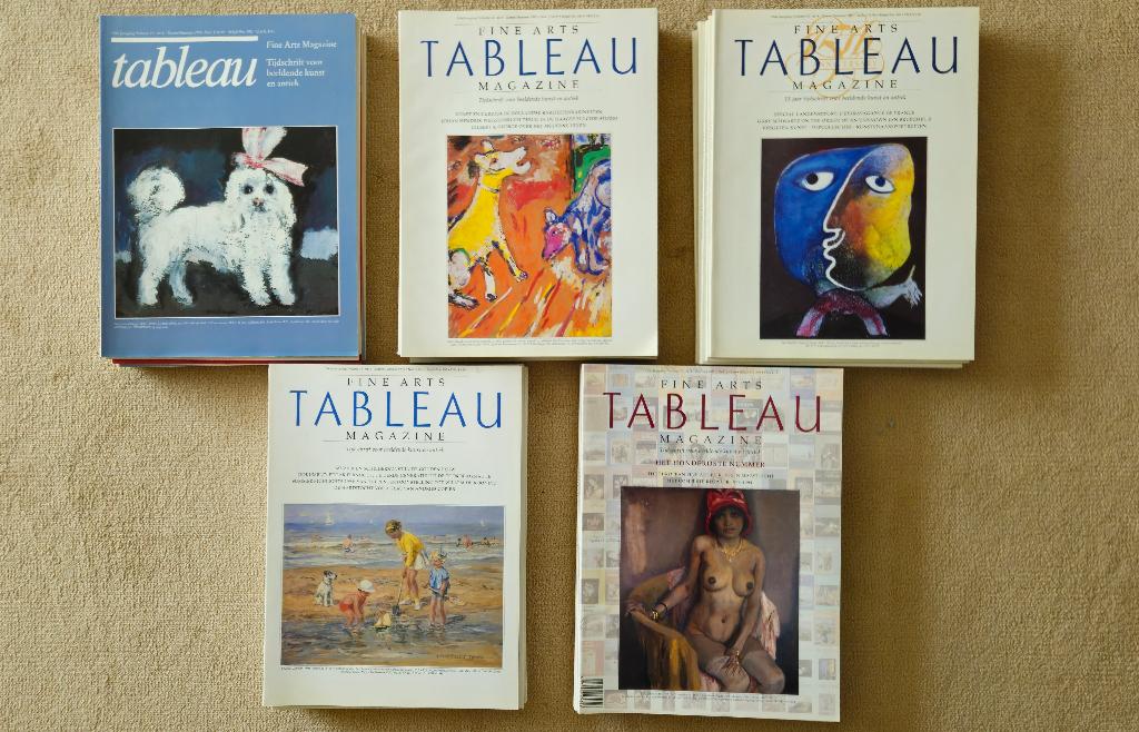 Fine Arts Magazine Tableau, Boeken, Tijdschriften en Kranten, Gelezen, Overige typen, Ophalen