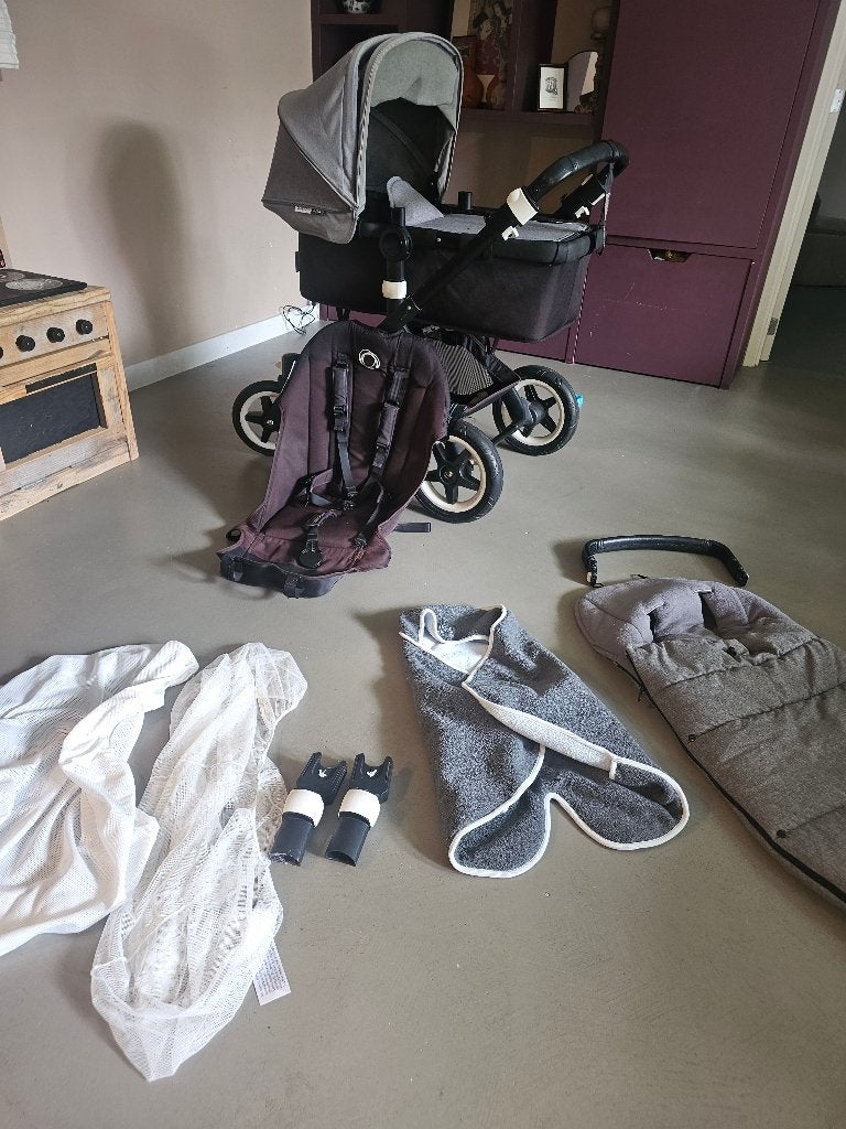 Bugaboo buffalo compleet set, Gebruikt, Bugaboo, Met reiswieg, Ophalen