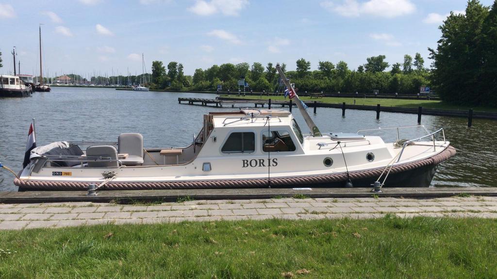 ONJ 760 Loodsboot | 1999 | 33 PK Diesel, Watersport en Boten, Motorboten en Motorjachten, Ophalen, Binnenboordmotor, Diesel, Zo goed als nieuw