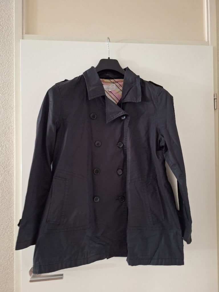 Zwarte zomerjas maat 46, Zwart, Maat 46/48 (XL) of groter, Ophalen of Verzenden, Zo goed als nieuw