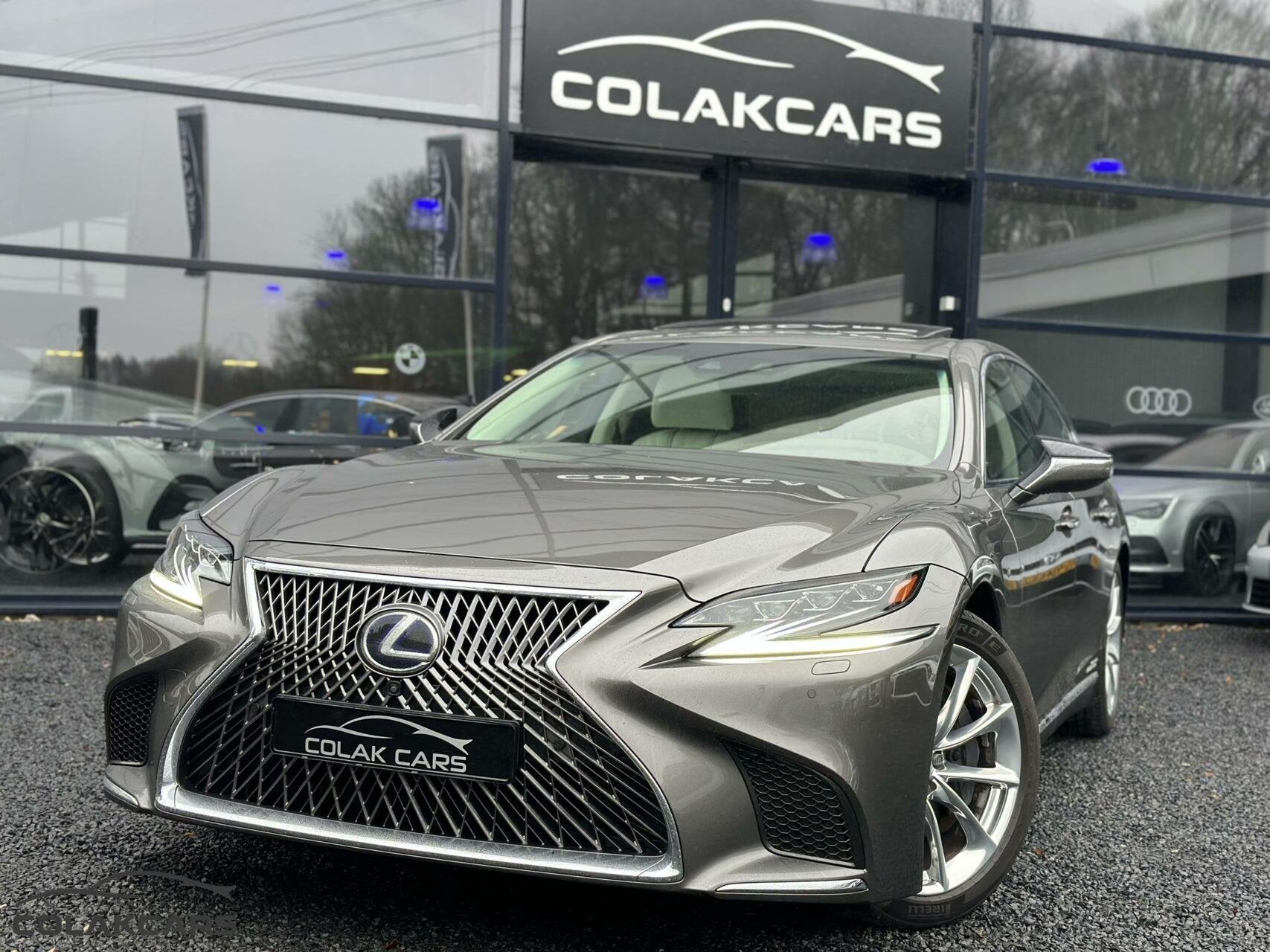 Lexus LS 500h AWD President Line Massage 43KM Garanti, Auto's, Lexus, Automaat, Gebruikt, Euro 6, Bedrijf