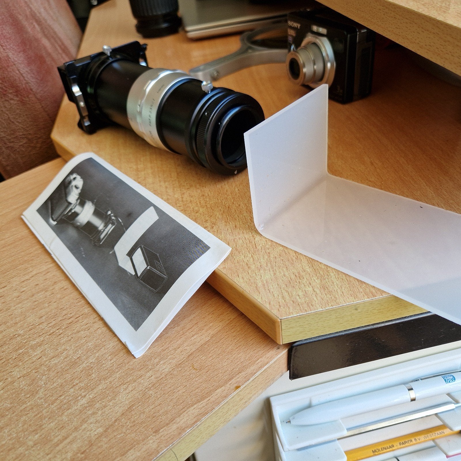 Zoom slide dia duplicator, Ophalen of Verzenden, Zo goed als nieuw, Compact, Overige Merken