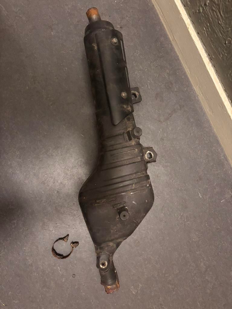 Originele uitlaat demper Yamaha XT600, Ophalen of Verzenden, Gebruikt