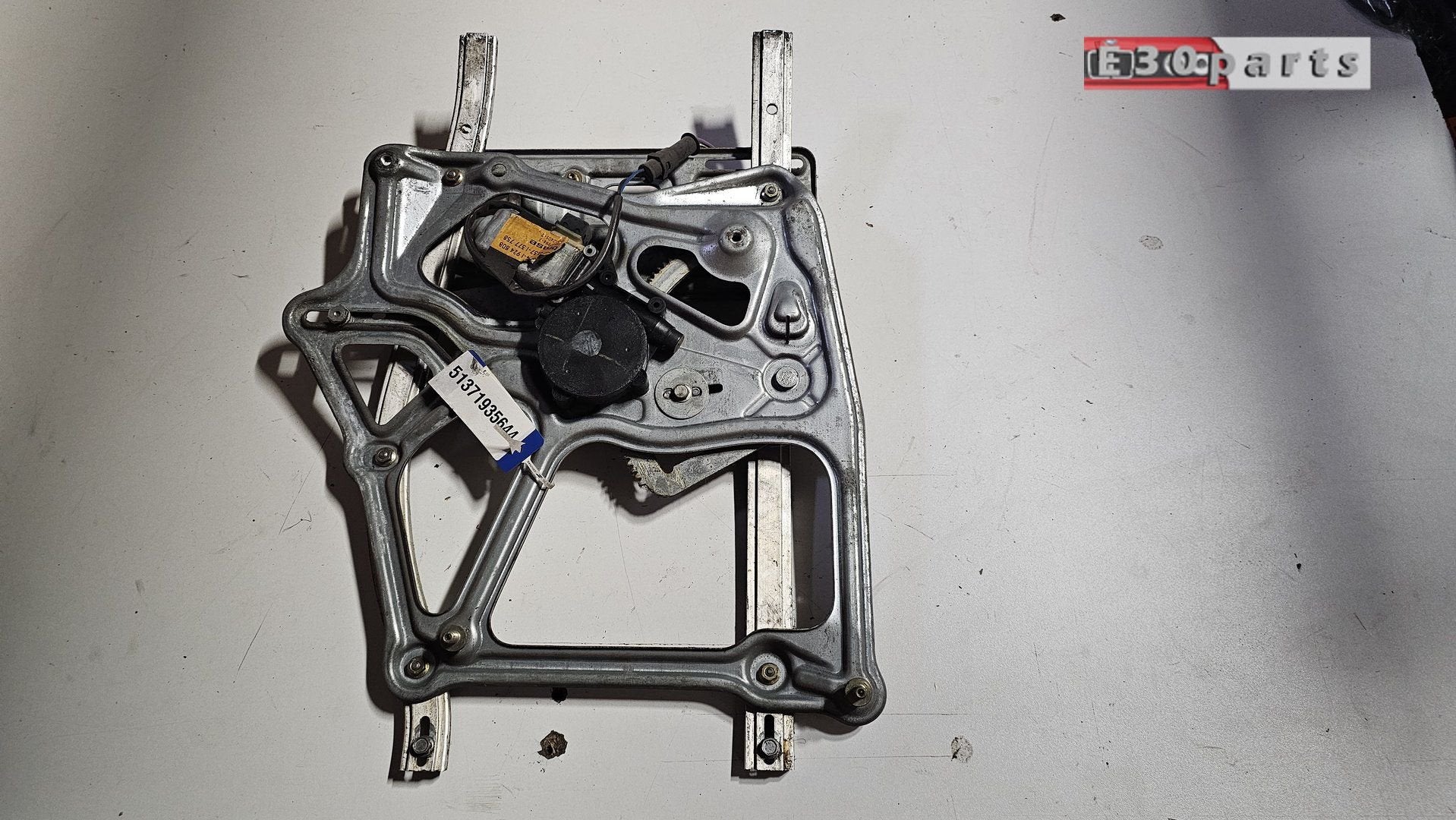 Electrische raammechaniek rechtsachter incl.motor BMW 3-seri, Gebruikt, -, -, Ophalen of Verzenden