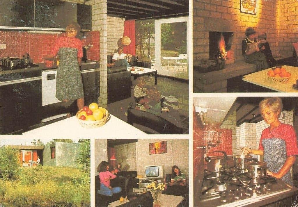 Sporthuis Centrum Bungalowpark Het Meerdal, America, Ophalen of Verzenden, 1960 tot 1980, Gelopen, Limburg