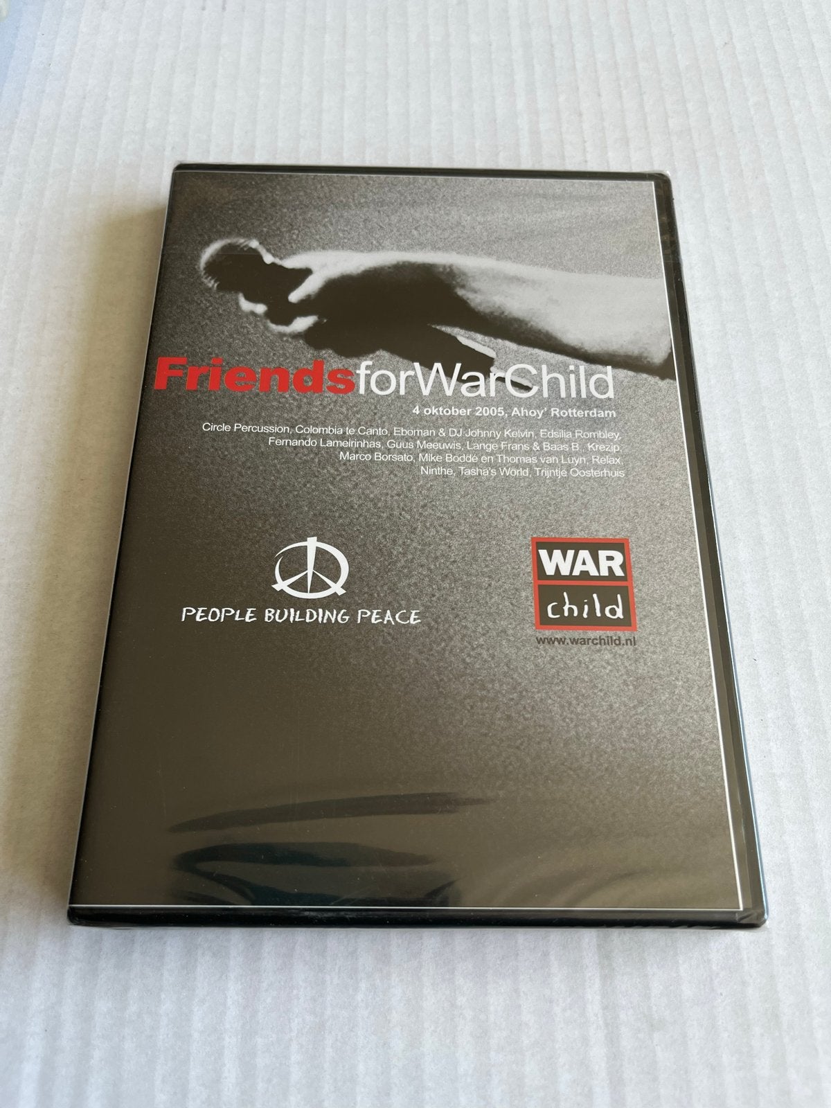 Friends for WarChild DVD - Concert & Documentaire, Bonusmateriaal, Alle leeftijden, Ophalen of Verzenden, Concert