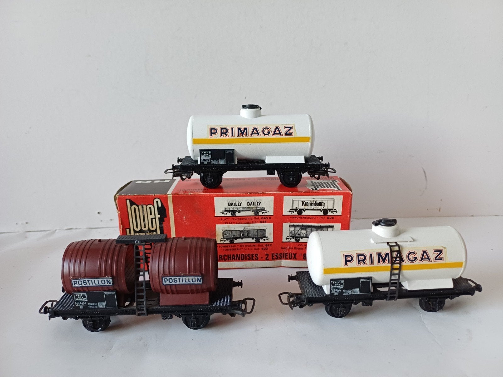 Jouef France HO H0 1:87 train wagen rail spoor, Hobby en Vrije tijd, Gelijkstroom, Jouef, Wagon, Ophalen of Verzenden