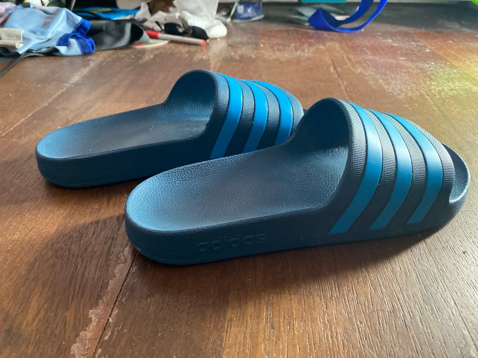 Adidas Adilette slippers - Blauw, Blauw, Nieuw, Ophalen, Slippers
