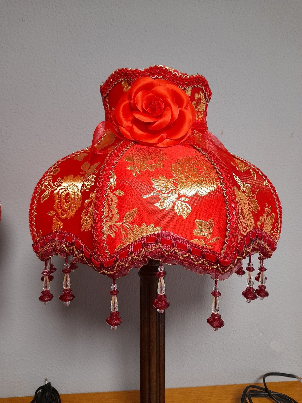 Mooie Victoriaanse lampen kappen 100.00 p.s, Ophalen of Verzenden, Zo goed als nieuw, Rechthoekig, Minder dan 25 cm