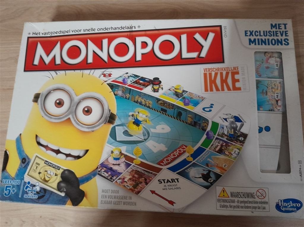 Monopoly Verschikkelijke ikke Minions - s1352, Verzenden, Zo goed als nieuw
