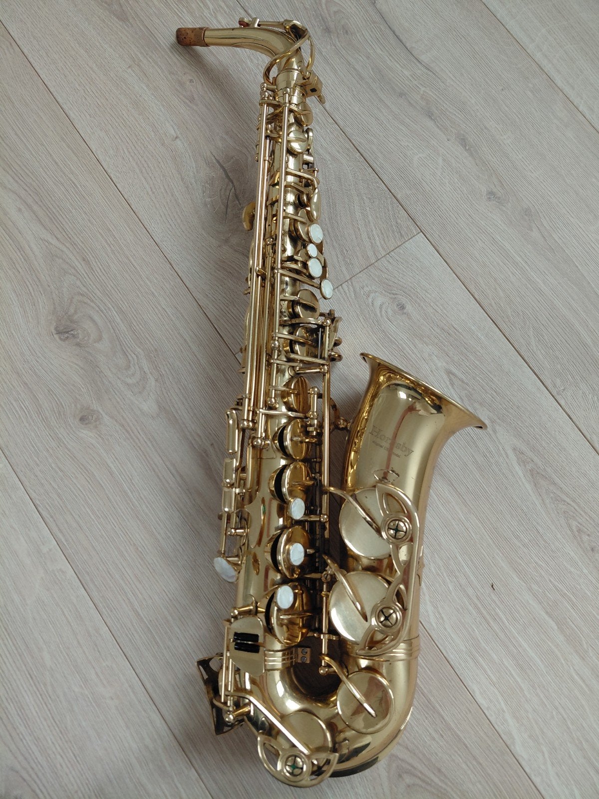 Hornsby Altsaxofoon - Gebruikt, in goede staat, Ophalen of Verzenden, Gebruikt, Alt