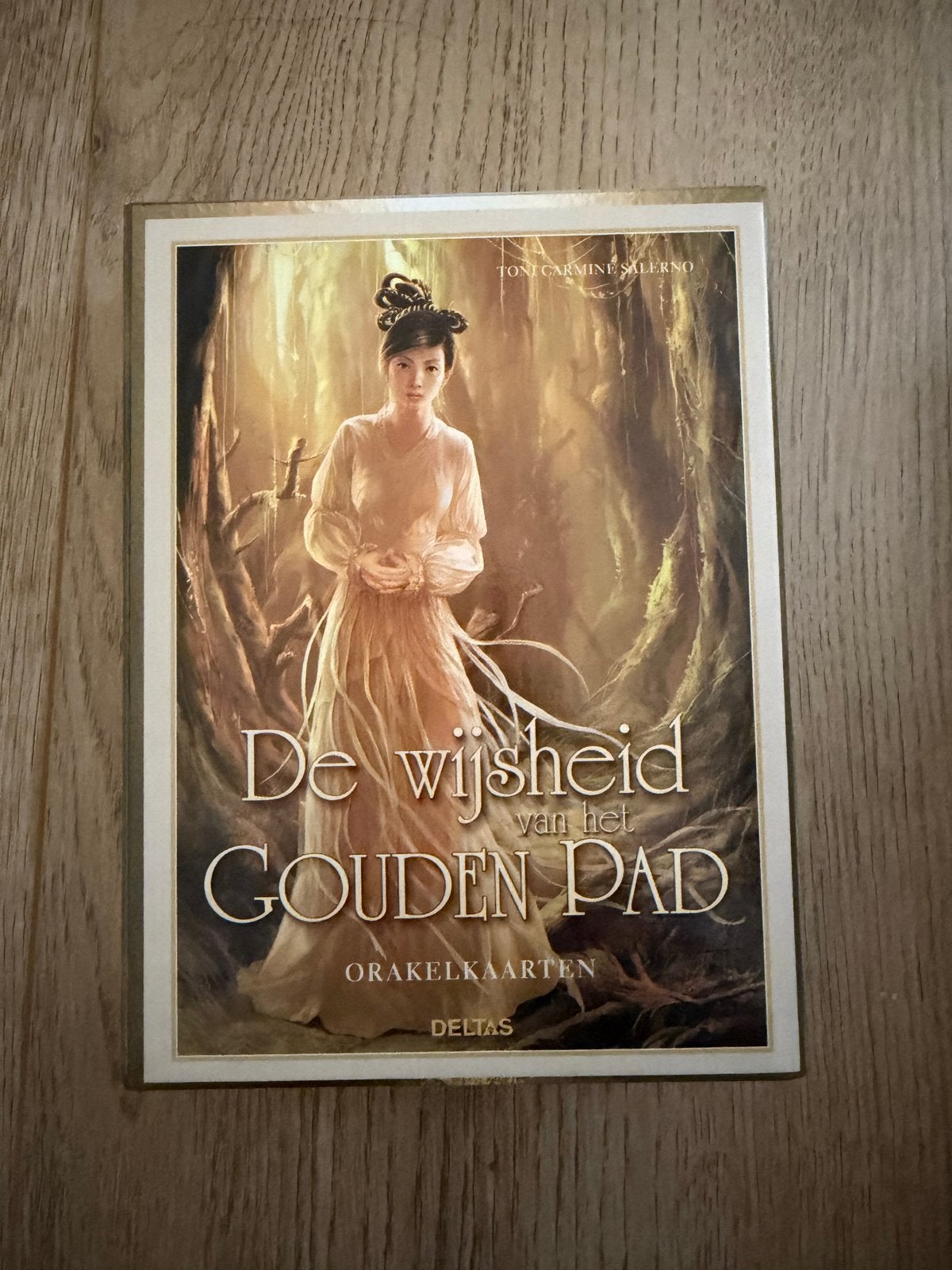 De wijsheid van het Gouden Pad Orakelkaarten, Boeken, Esoterie en Spiritualiteit, Ophalen of Verzenden, Zo goed als nieuw, Spiritualiteit algemeen