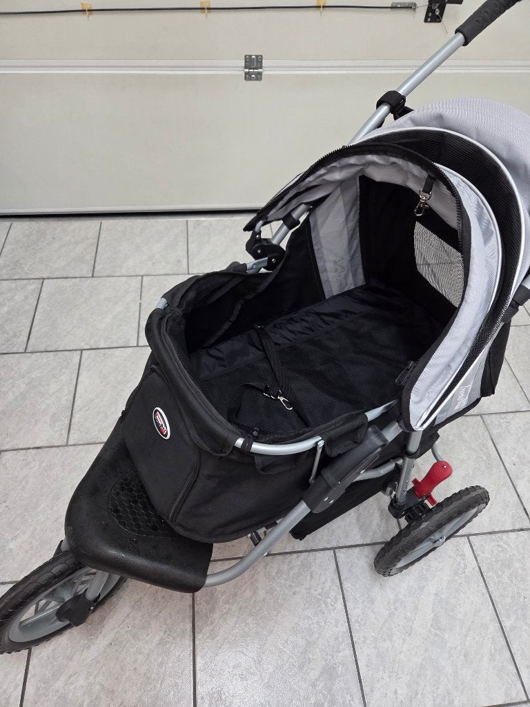 Inopet comfort EFA black/ silvergray hondenbuggy, Dieren en Toebehoren, Innopet, Ophalen, Zo goed als nieuw, Hondenbuggy