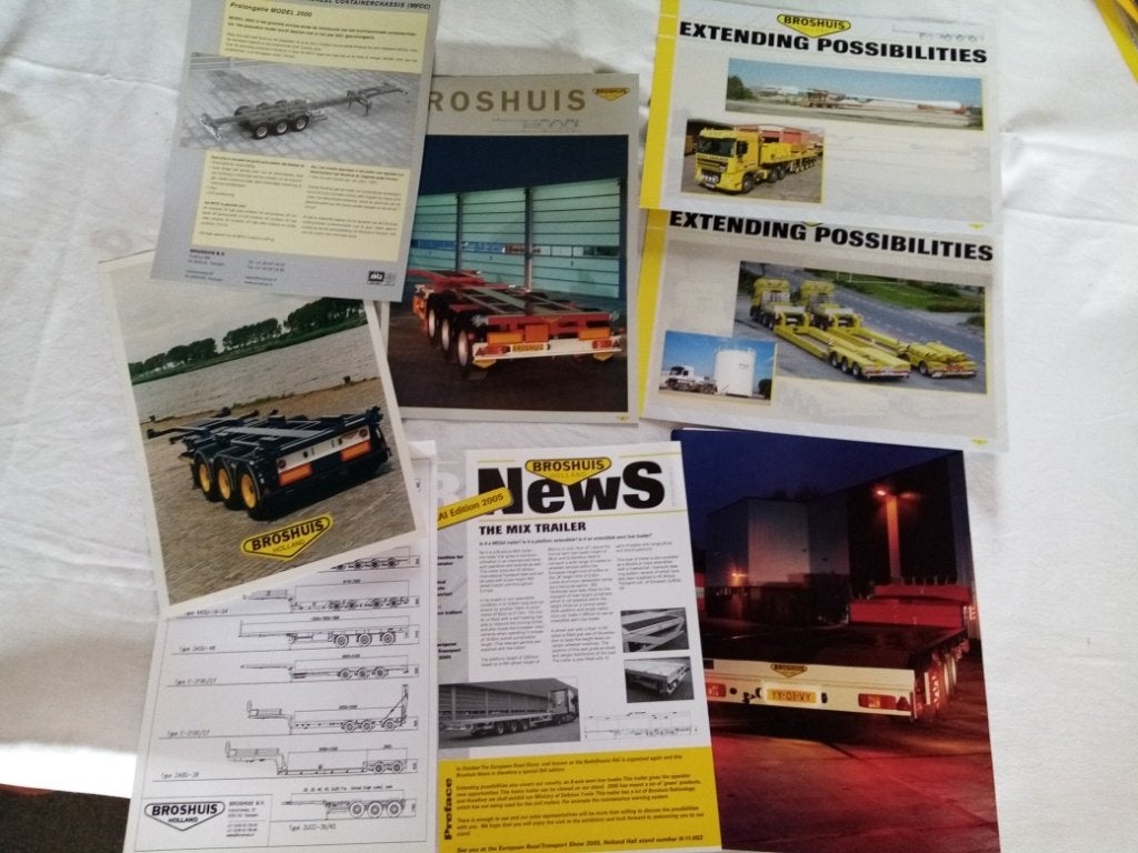 BROSHUIS TRAILERS, Ophalen of Verzenden, Zo goed als nieuw, Overige merken