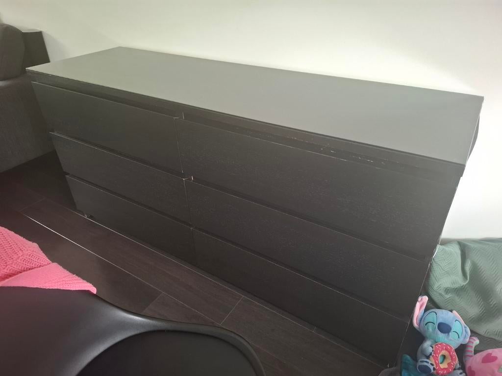 Ikea malm ladekast, Ophalen, Gebruikt, Eenpersoons