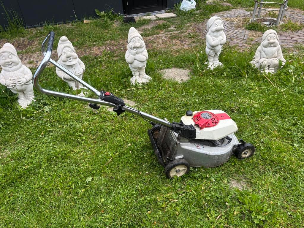 Honda motormaaier, oud maar goud, loopt super netjes!!, Tuin en Terras, Grasmaaiers, Ophalen, Cirkelmaaier, Zo goed als nieuw