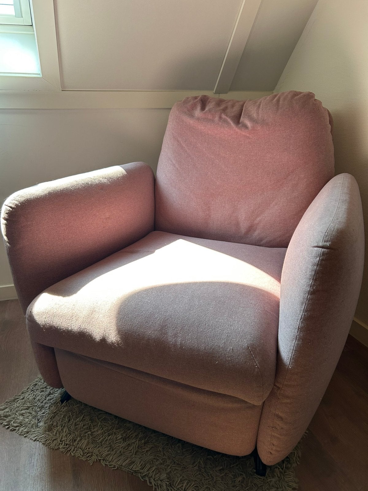 Ikea ekolsund gunnared oudroze, Ophalen, Gebruikt, Eenpersoons, 75 tot 100 cm