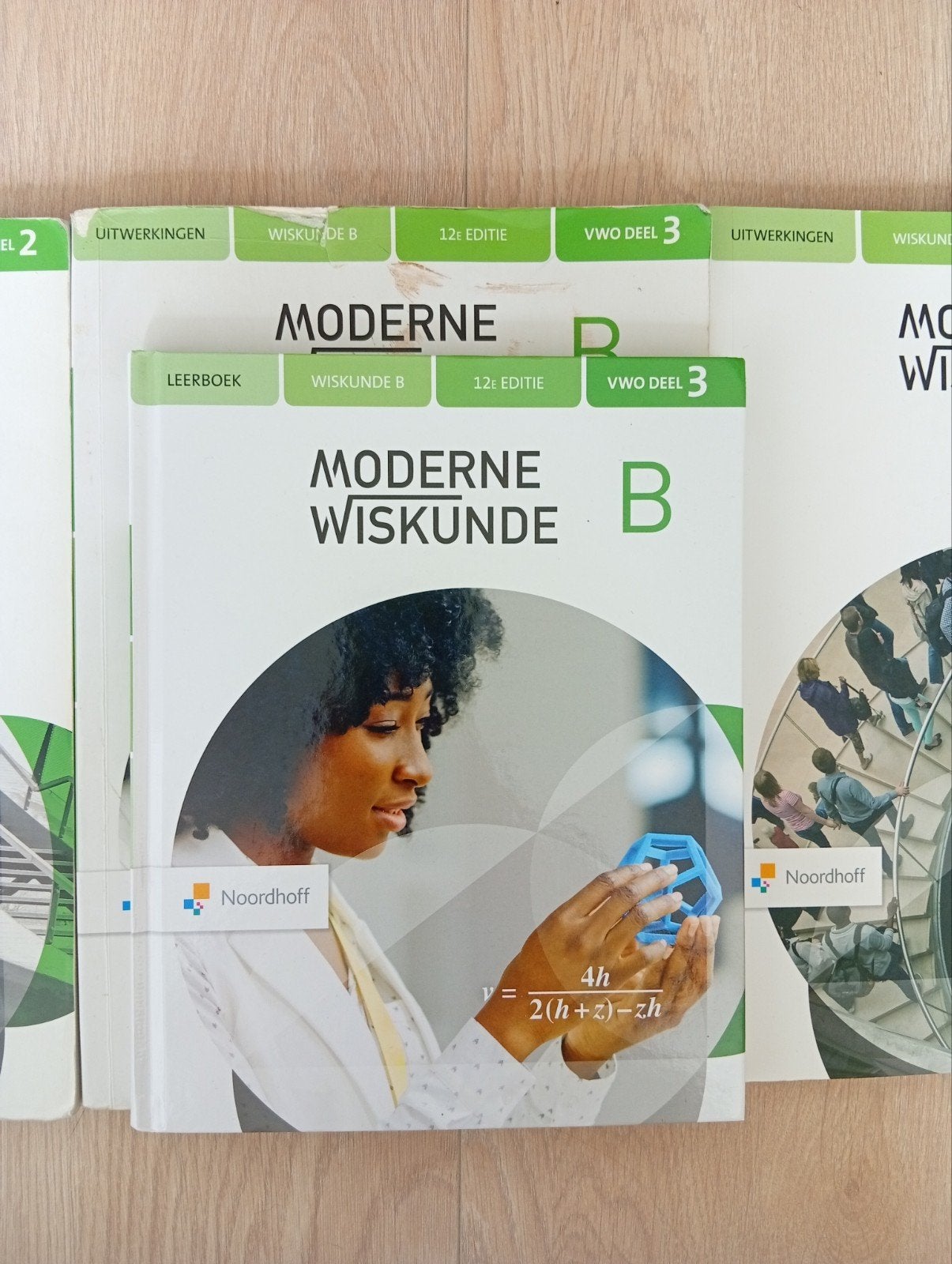 Wiskunde B boeken VWO bovenbouw, Boeken, VWO, Noordhoff, Wiskunde B, Ophalen