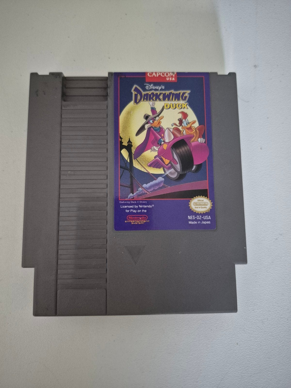 Darkwing Duck Nintendo Nes ( zeldzame USA versie ), Avontuur en Actie, 1 speler, Ophalen of Verzenden, Zo goed als nieuw