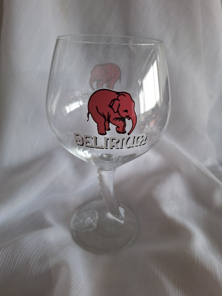 DELIRIUM TREMENS glas, 0,25/0,33 l, Verzamelen, Ophalen of Verzenden, Zo goed als nieuw, Bierglas