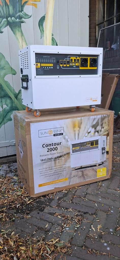 powerstation bouwstroom noodpakket 230v inverter aggregaat, Ophalen of Verzenden