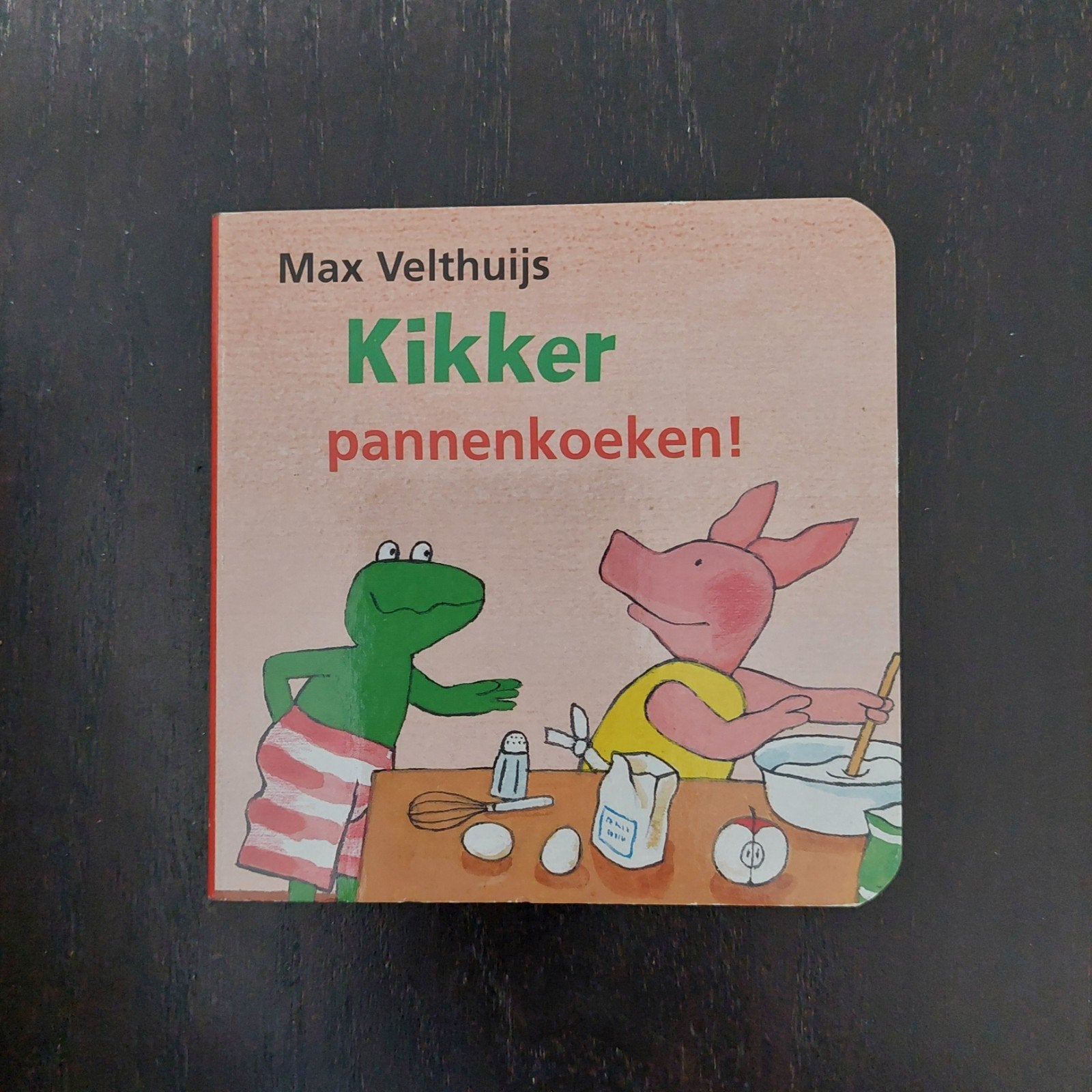 Boekje mini 9x9cm Kikker pannenkoeken!- Max Velthuijs, Ophalen of Verzenden, Nieuw, Max Velthuijs, 1 tot 2 jaar