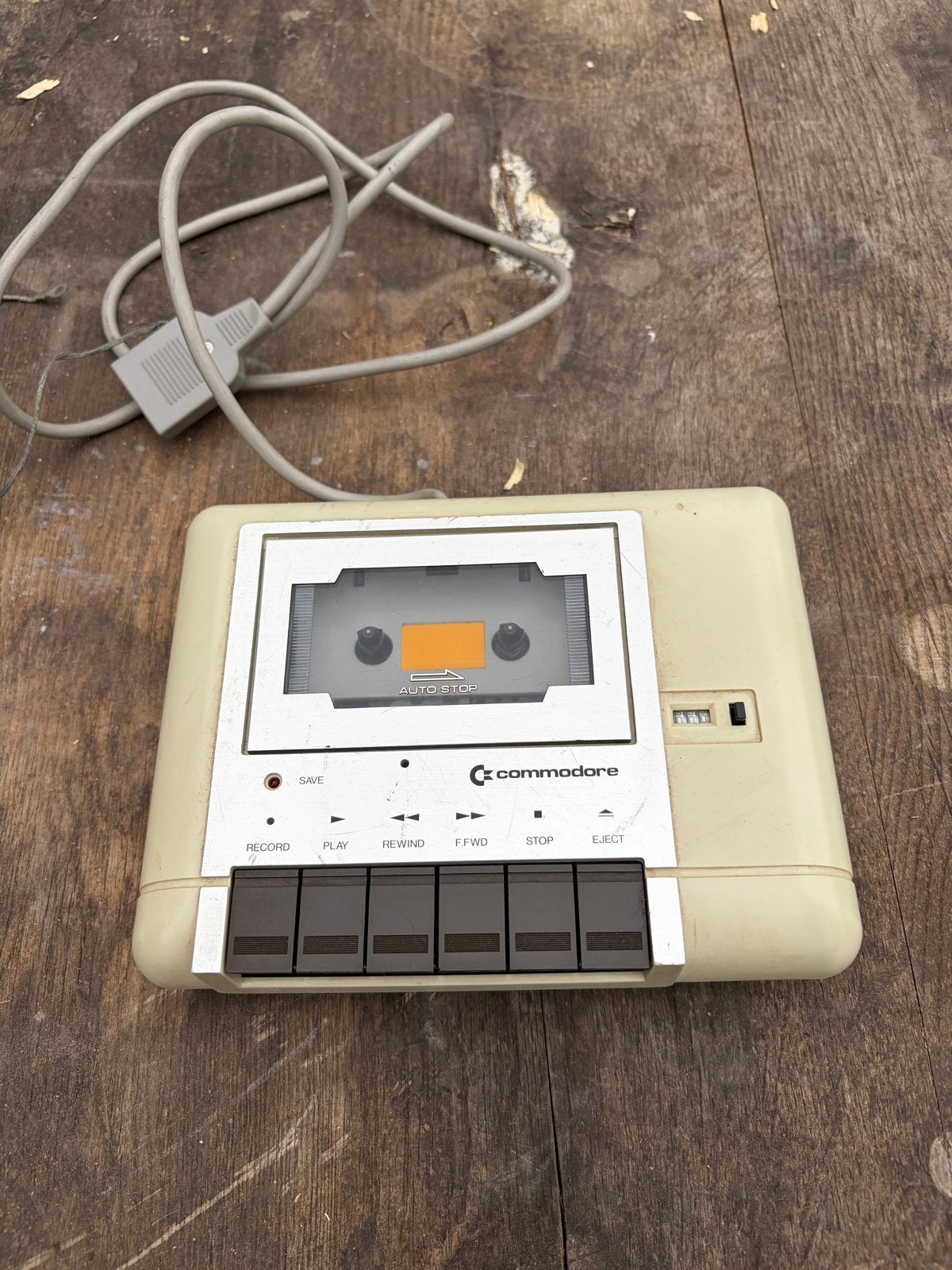 Commodore Datasette C2N Model 1530 met doos en handleiding, Computers en Software, Vintage Computers, Ophalen of Verzenden