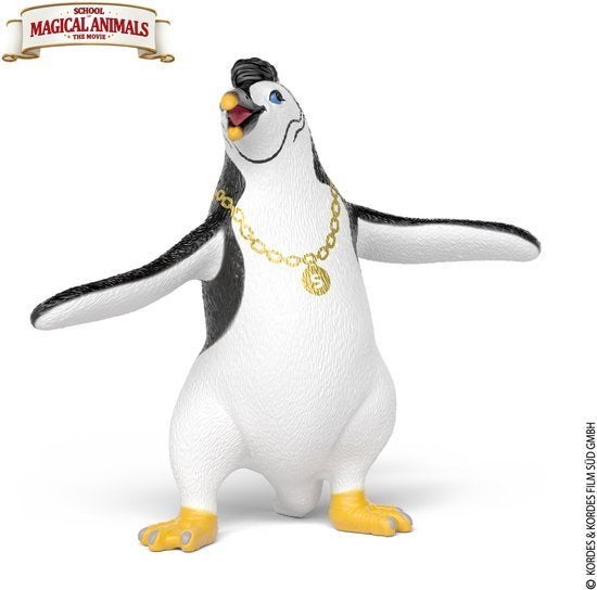 Schleich 14958 uit de serie magische dieren Juri pinguin, Verzenden, Zo goed als nieuw, Vogel, Beeldje of Figuurtje