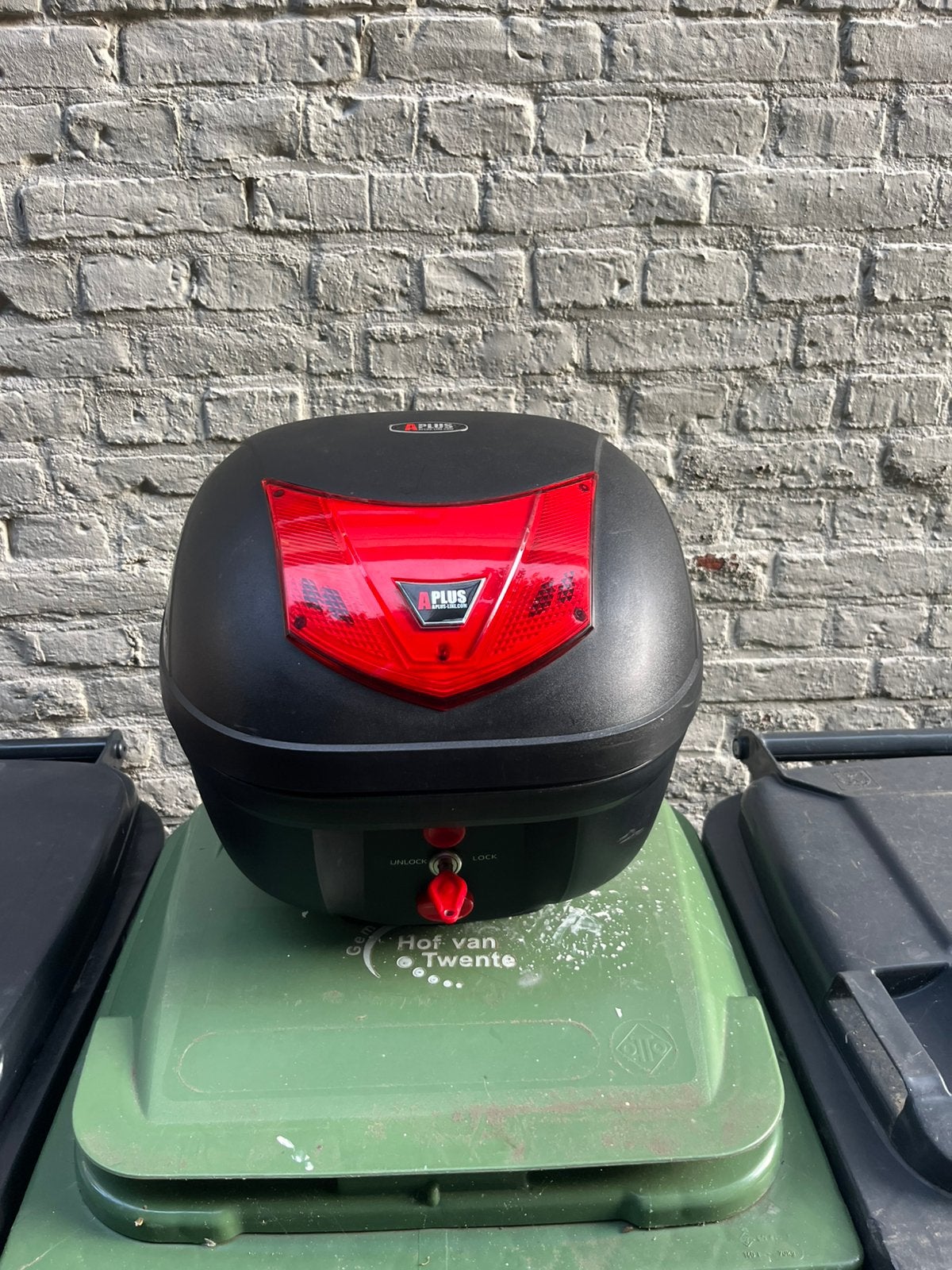 Topkoffer voor scooter, Motoren, Accessoires | Koffers en Tassen, Ophalen, Gebruikt