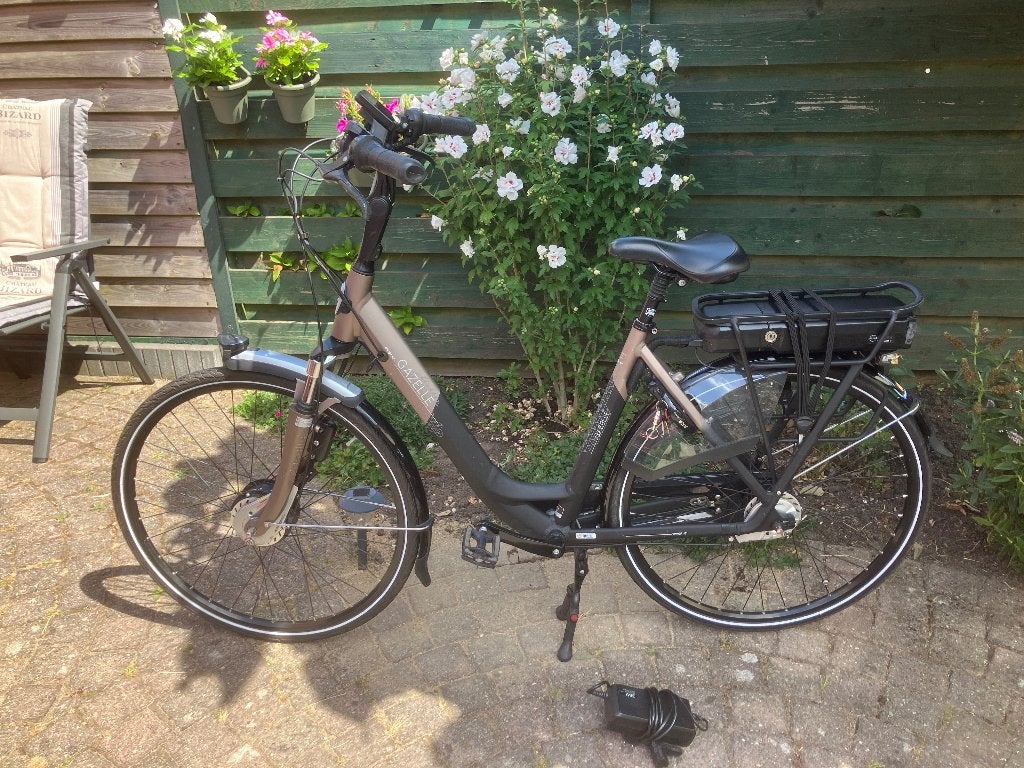 Gazelle orange C7+ e-bike, Ophalen, Gebruikt, Velgrem, Versnellingen