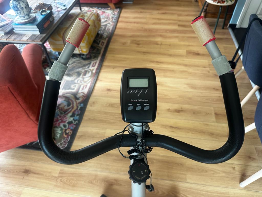 Hometrainer, Ophalen, Gebruikt, Metaal, Benen