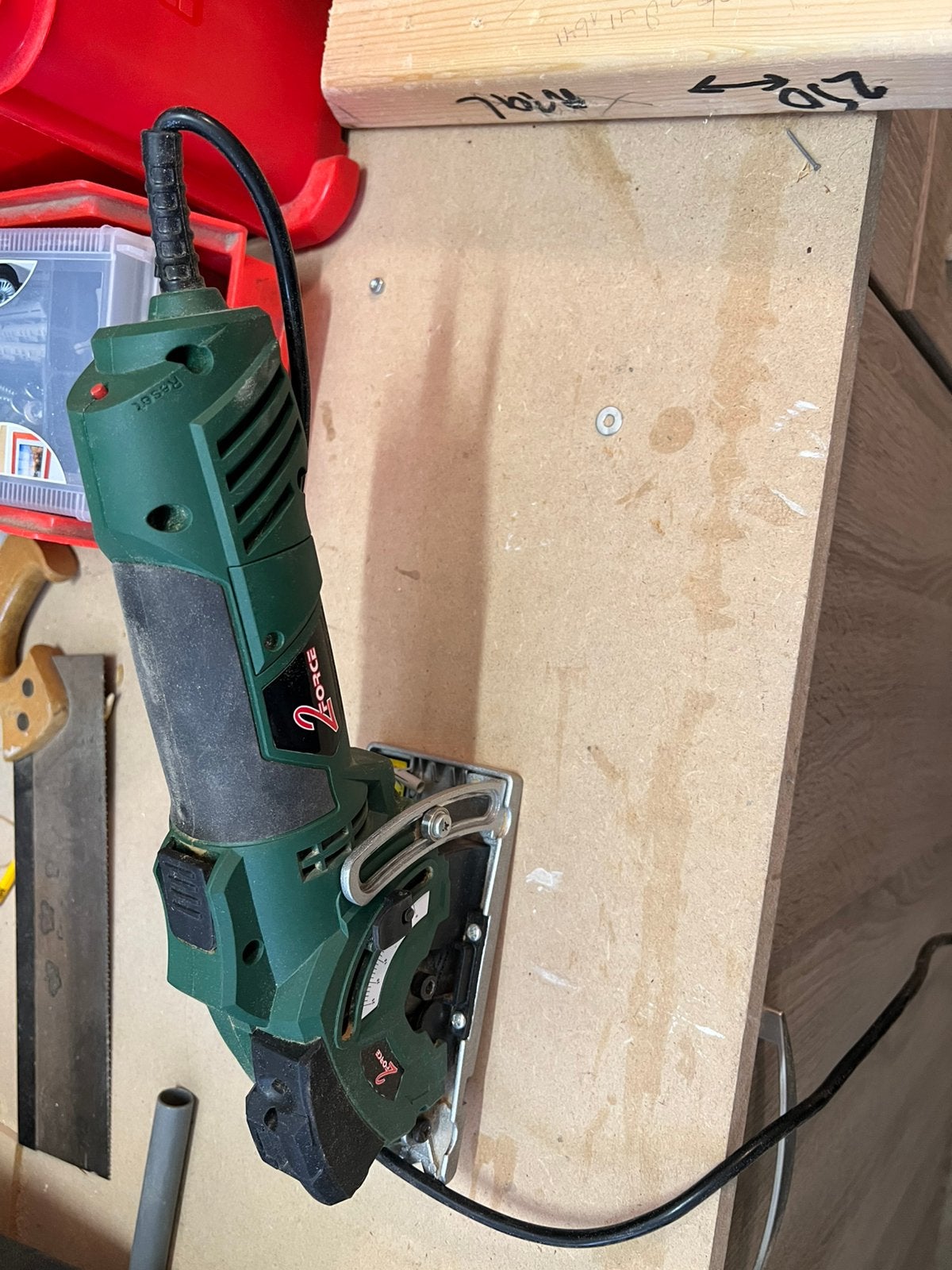 Inval zaag machine, Ophalen, Gebruikt, 1200 watt of meer, Overige typen